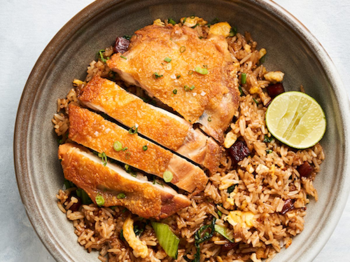 Chicken Chop Fried Rice
